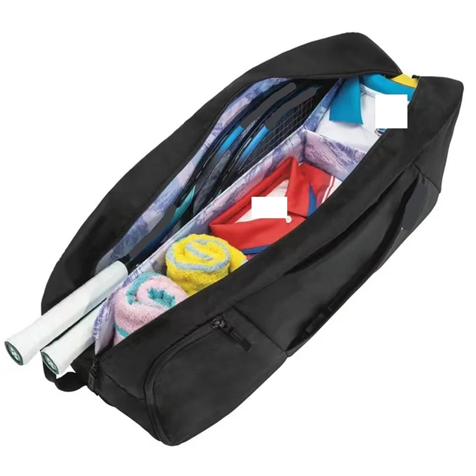 Raquetero Tenis Bolsa for raqueta de tenis, bolsa deportiva for raqueta de bádminton, mochila grande for raqueta de tenis, gran capacidad, puede contener raquetas y zapatos Para Raquetes De Ténis