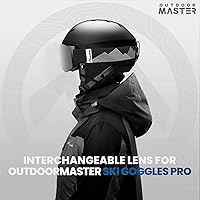 Vista 6 de OutdoorMaster Lentes de repuesto para gafas de esquí PRO - Más de 20 opciones