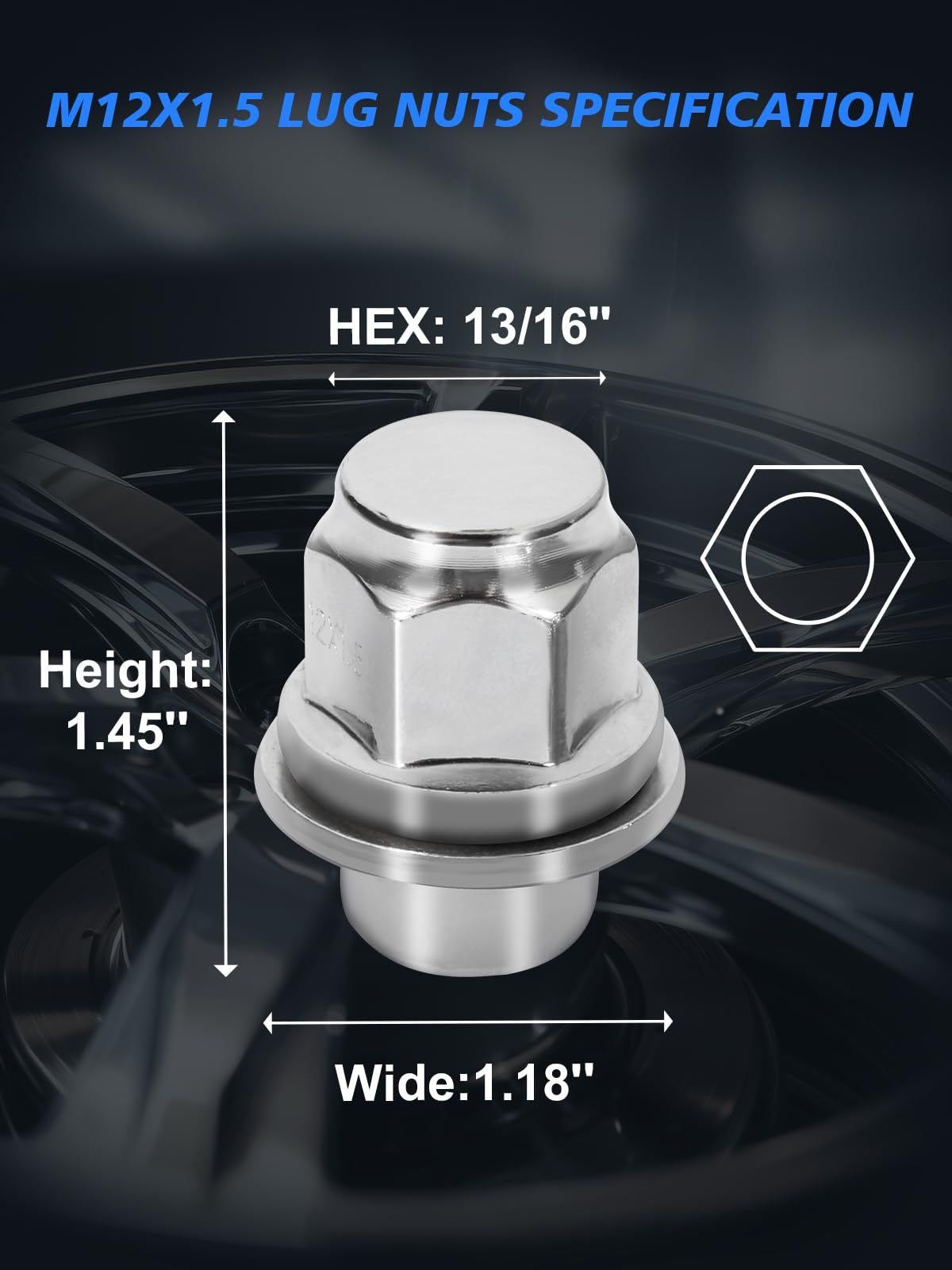 Toyota Lug Nuts - Avalon, Camry, RAV4 -2