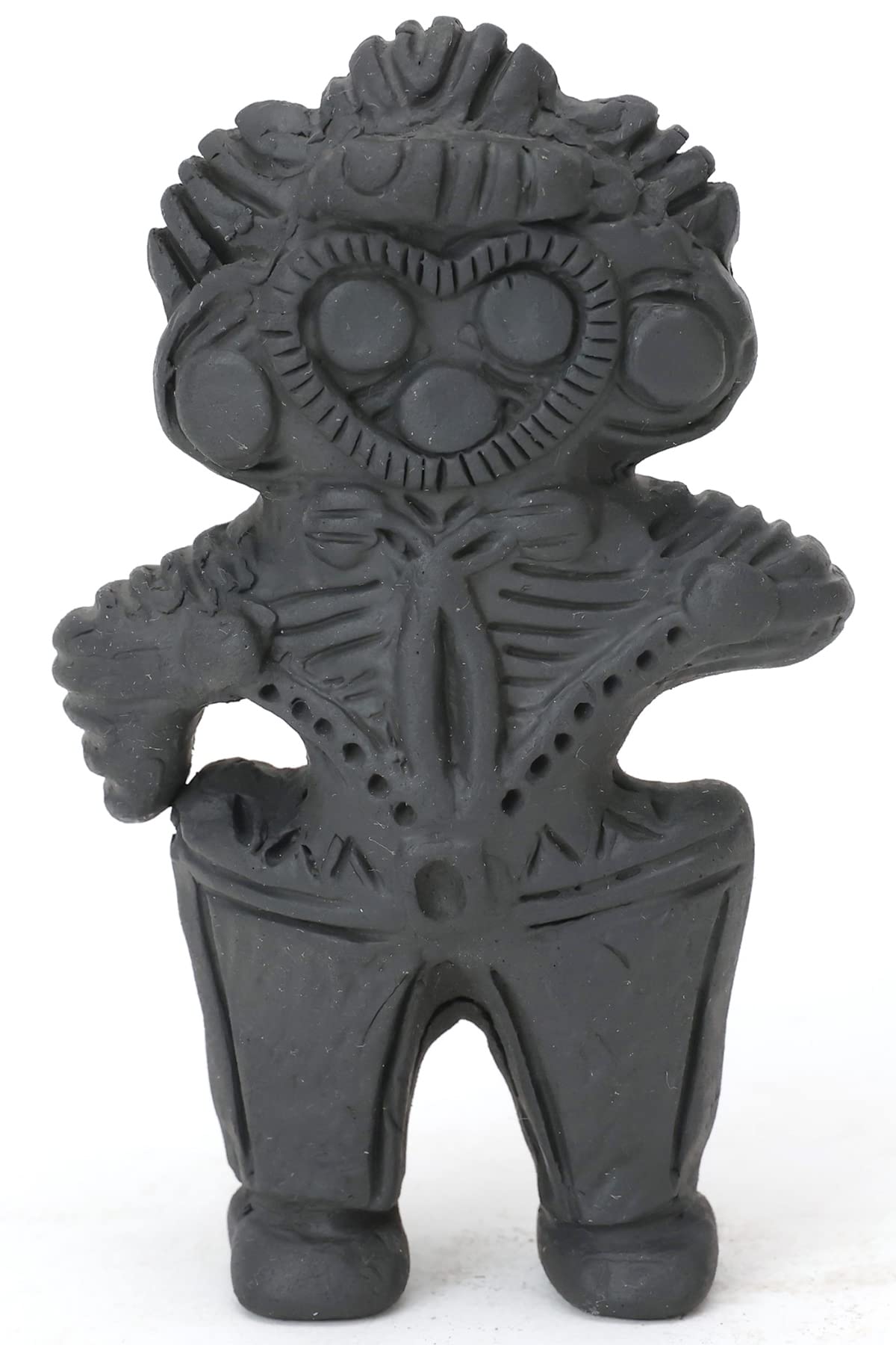 Amazon.co.jp: みみずく土偶 縄文 土偶 中（13㎝） 素焼きレプリカ