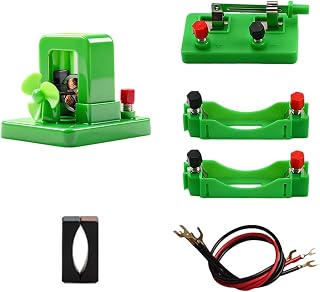 Educational Easy to Assemble Modular Electric Motor Model Set for Physics Demonstrations in Classroom and Home Settings Physics Set