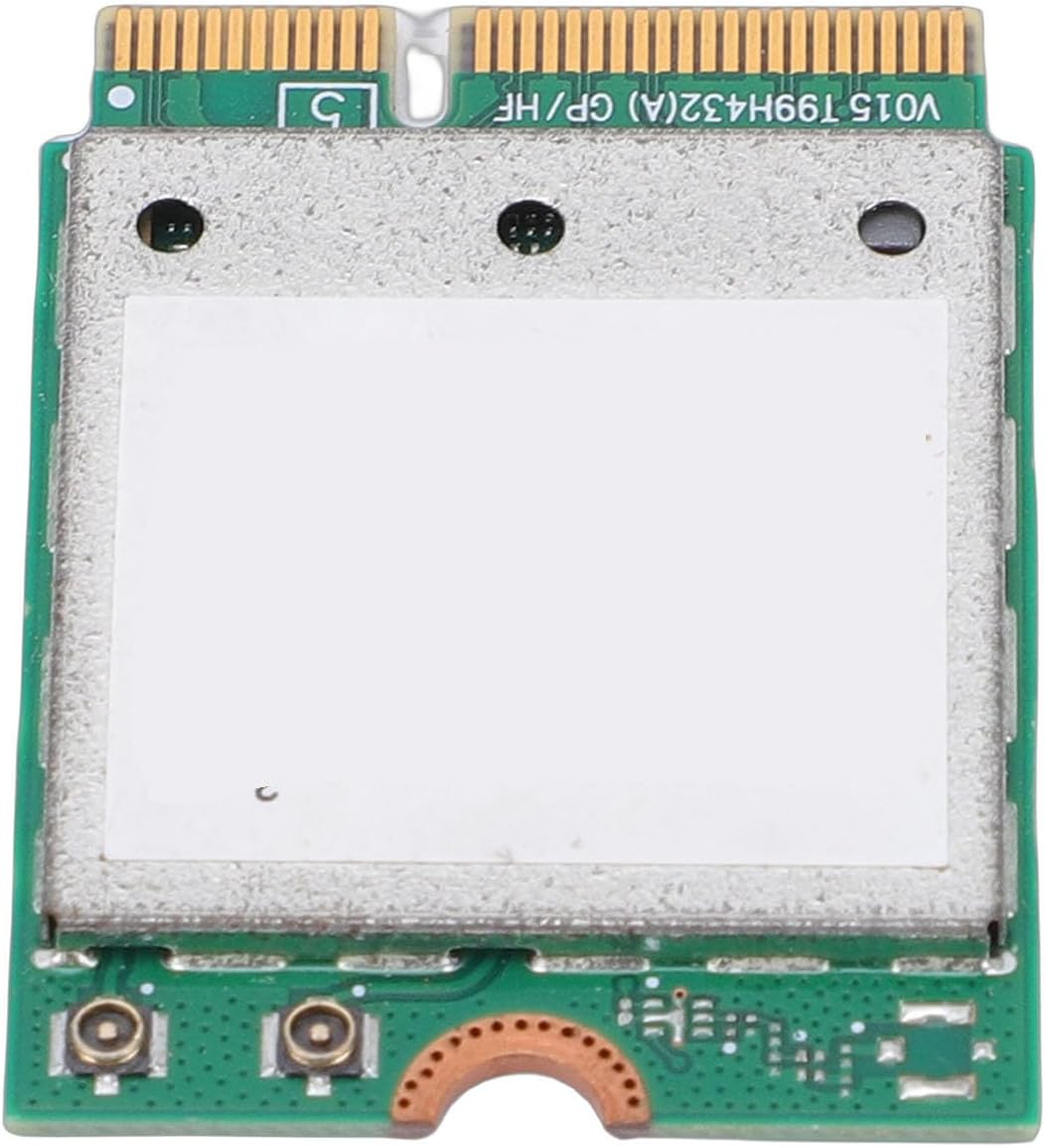 Diyeeni QCNCM865 WiFi 7 Wireless Network Card, 5.8 Gbps Triple Band M.2 Adapter with 2.4GHz 5GHz 6GHz Frequencies and Support, for 11 PC Laptops