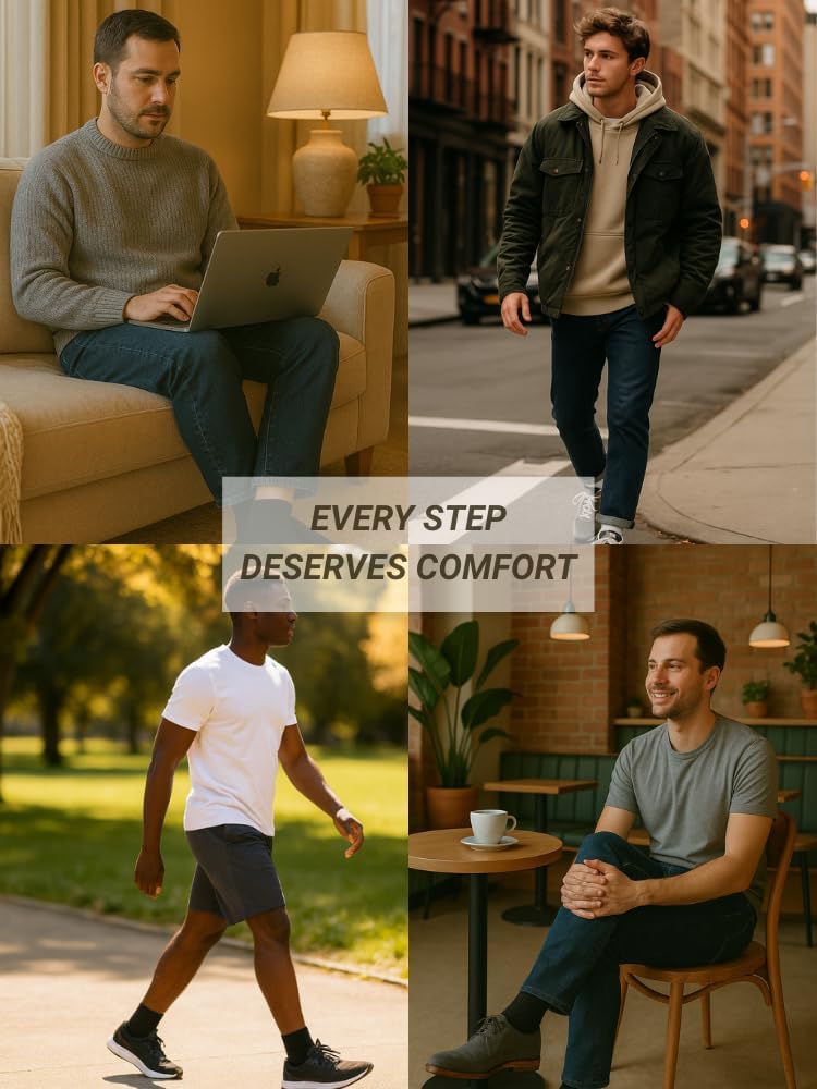 Men’s No-Show Socks – Soft, Breathable & Lightweight Low-Cut Socks for Daily Wear, Gym & Casual Use - Image 5