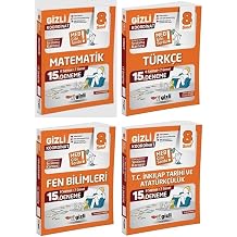 Orta retim Gizli 2026 8. S n f Lgs Matematik + T rk e + Fen +  nk lap Deneme - Meb Gibi Sordu Seti 4 Kitap 2613944561