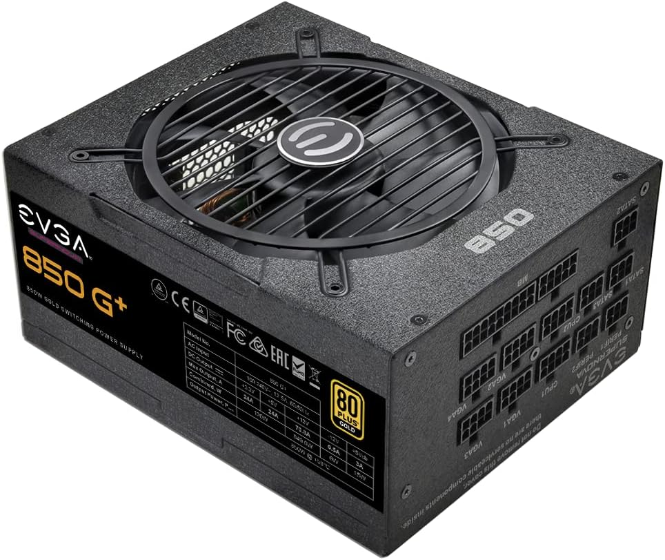 EVGA SuperNOVA 850 G+, 80 Plus Gold 850W, Fully Modular, FDB Fan thumbnail 4