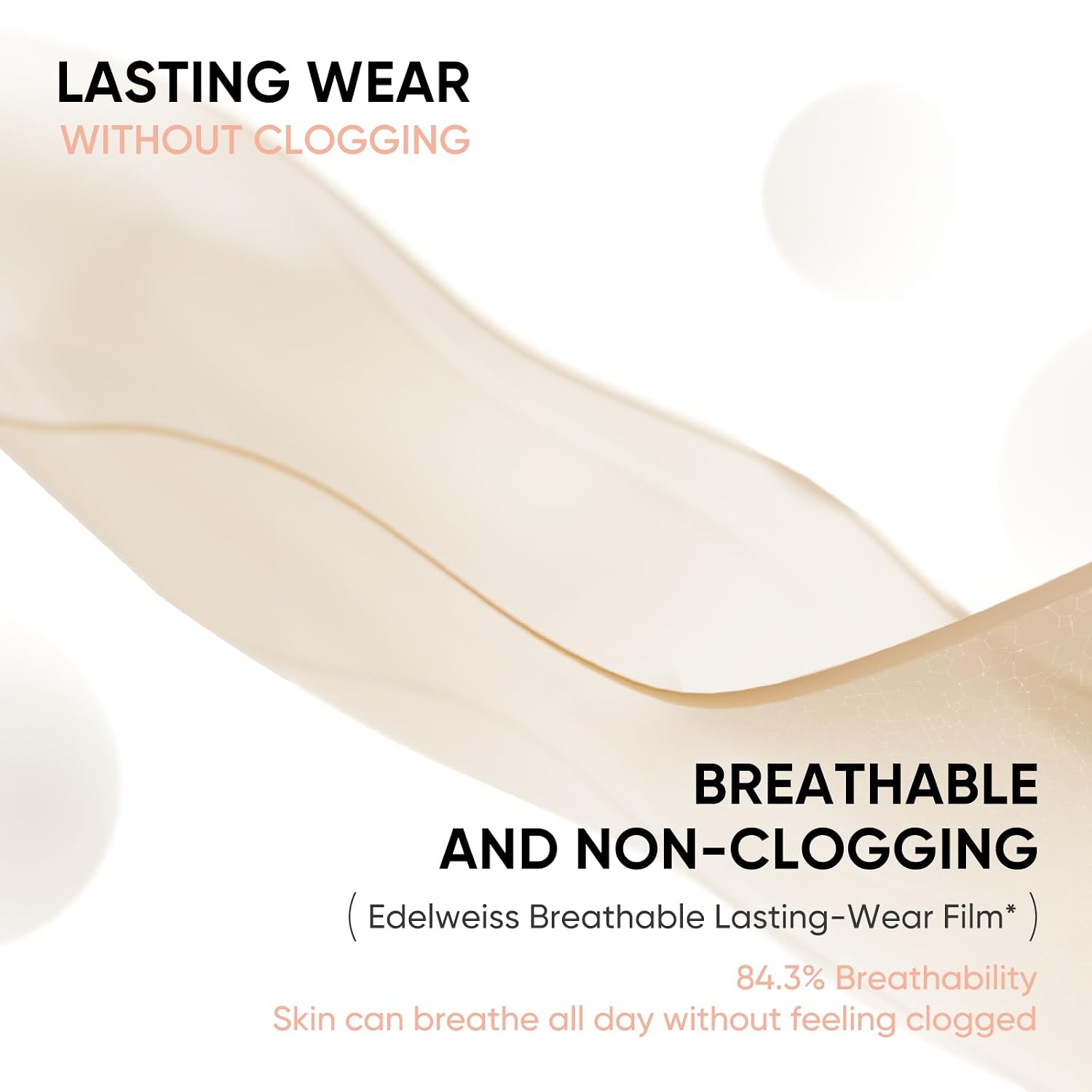 JUDYDOLL Oil Skin Foundation, Long-Lasting Breathable Medium Coverage Foundation, Natural Skin-Like Finish, Hydrating & Non-Caking Formula, for Oily & Combination Skin(#P00)