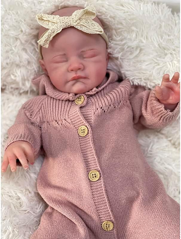 Anano Realistic Reborn Baby Dolls Boy That Look Real 20 Inch Life Like Newborn Baby Dolls Weighted Soft Head Fake Silicone Baby Doll Boy Bebes