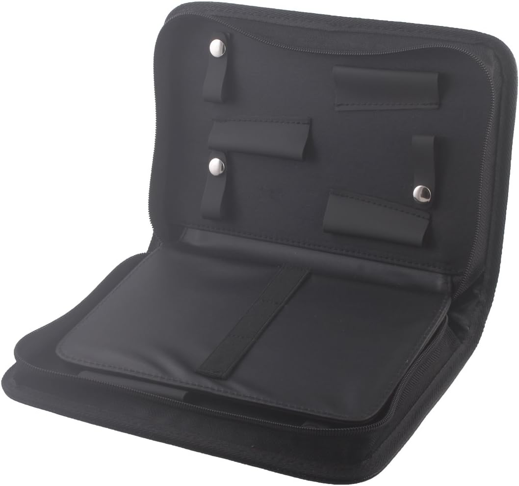 Large Hair Stylist Scissor Holder Pouch Cases for Hairdressers, Salon Tools Holster Bag, Pu Leather
