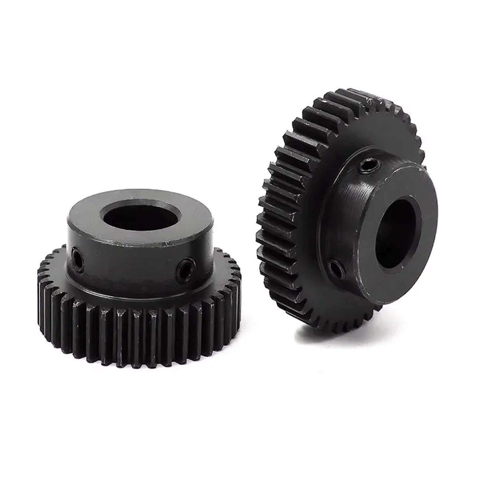 Engrenage 1M 18 dents, alésage de crémaillère 8 mm, environ 45#, acier, 1 à 16 pièces(5pcs 1M 18 Teeth)