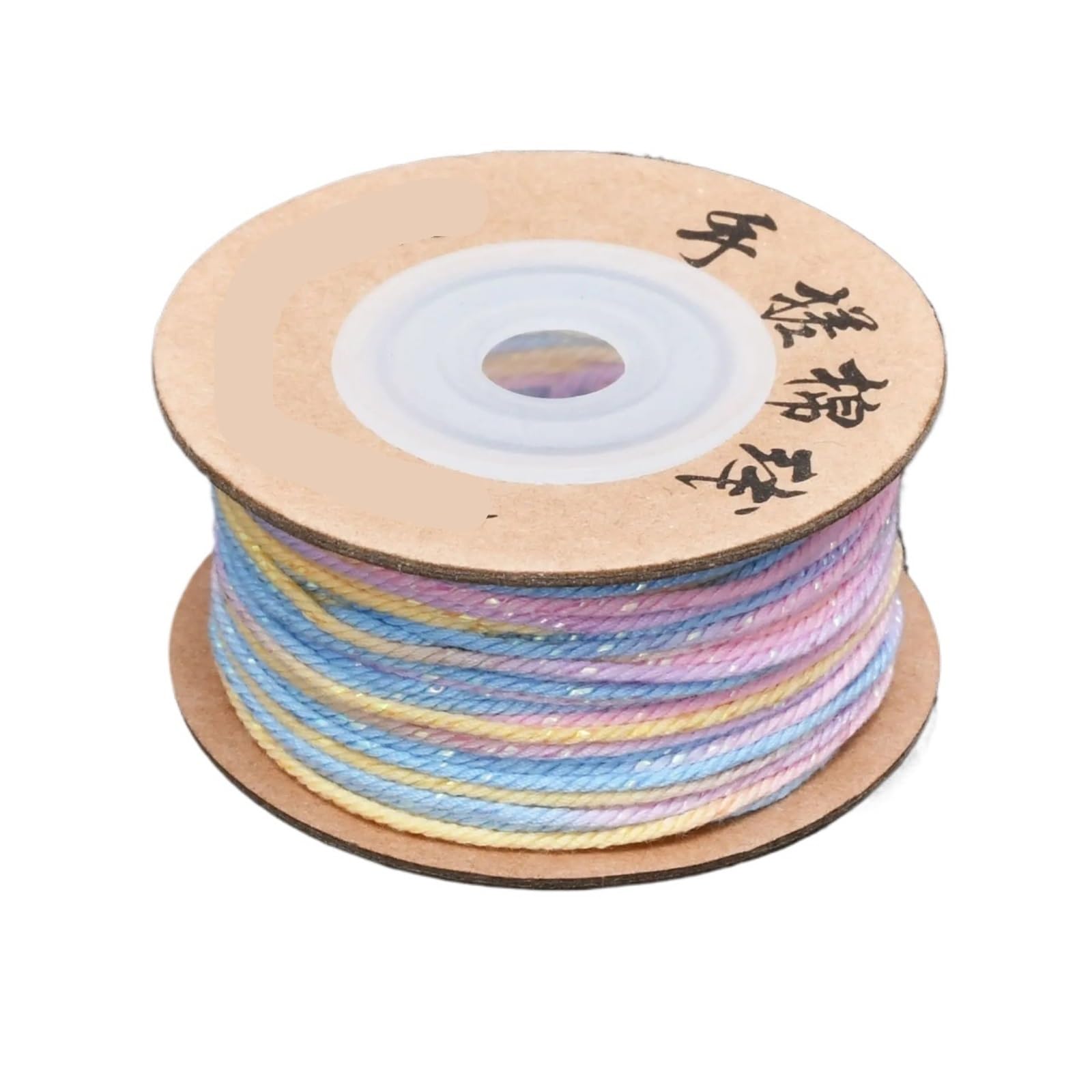 Cotton Macrame Cord 1.0/1.2mm Cotton Twisted String Cord Waxed Macrame Thread For DIY Craft Lanyard Braided Bracelet Jewelry Making(Color15,1.0mm 30m 32.8 Yards)