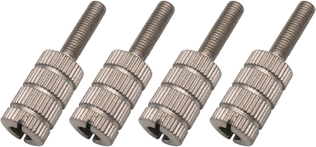 CKPSMS Brand -4PCS #KP-19134 Double Head Fixed Screws Compatible with/Replacement for PFAFF Brand Durkopp Adler Brand Binder Bracket (4PCS)