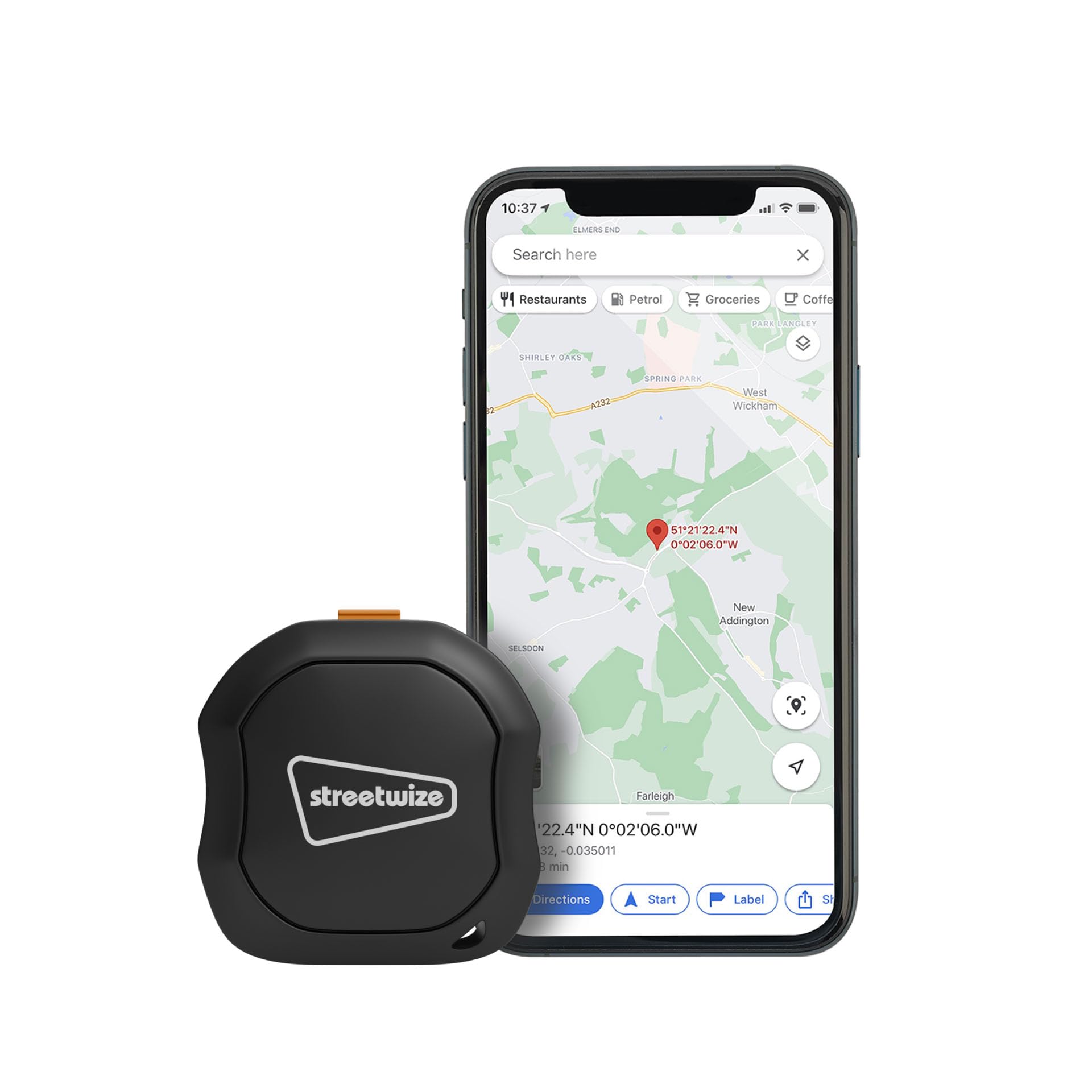 Streetwize SWTRACK1 Traceur GPS avec étui