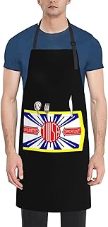 Flag Of Tulsa (1924-1941) Aprons With Pockets Men Women Waterproof Adjustable Bib Apron Kitchen Gardening Salon Aprons For Cooking