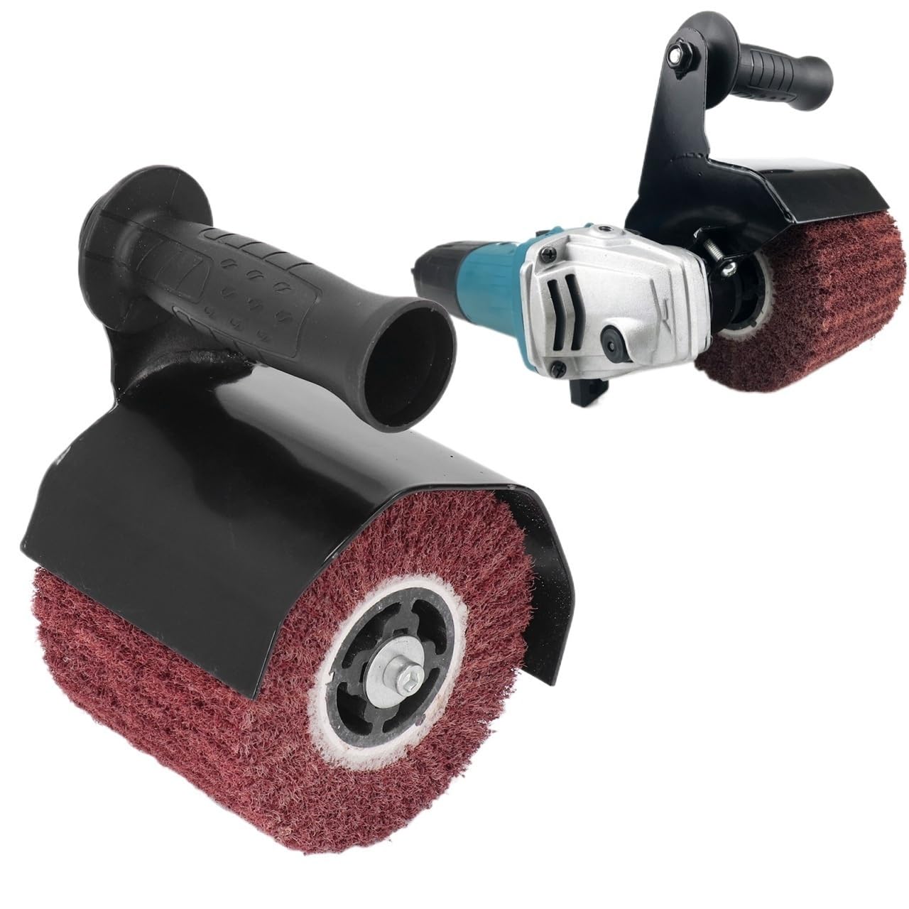Burnishing Polishing Machine Kit Angle Grinder Attachment For Wood Metal Grinding M10 Burnishing Polishing Machine Kit
