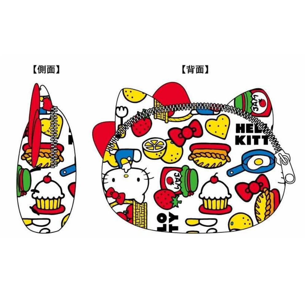 ハローキティ展　韓国　50周年特別展限定　小銭入れ型キーリング8個セット ハローキティ展 韓国 50周年特別展限定 小銭入れ型キーリング8個