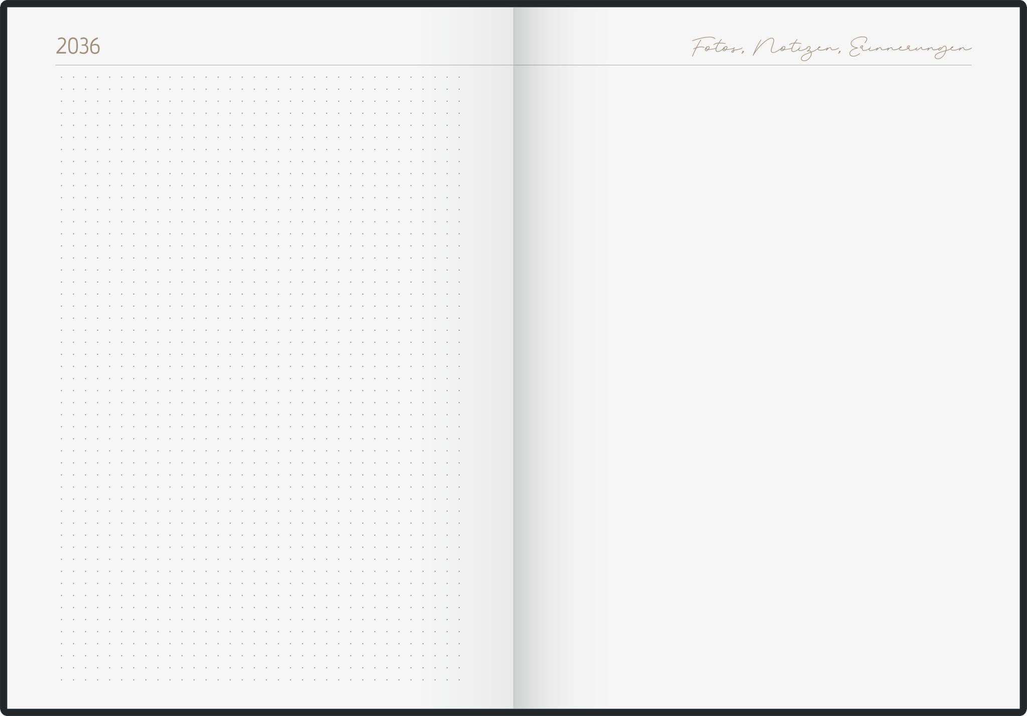 rido/idé 10-Jahres-Kalender Premium 2027-2036 „10 Years of Moments“ | A4, Kunstleder