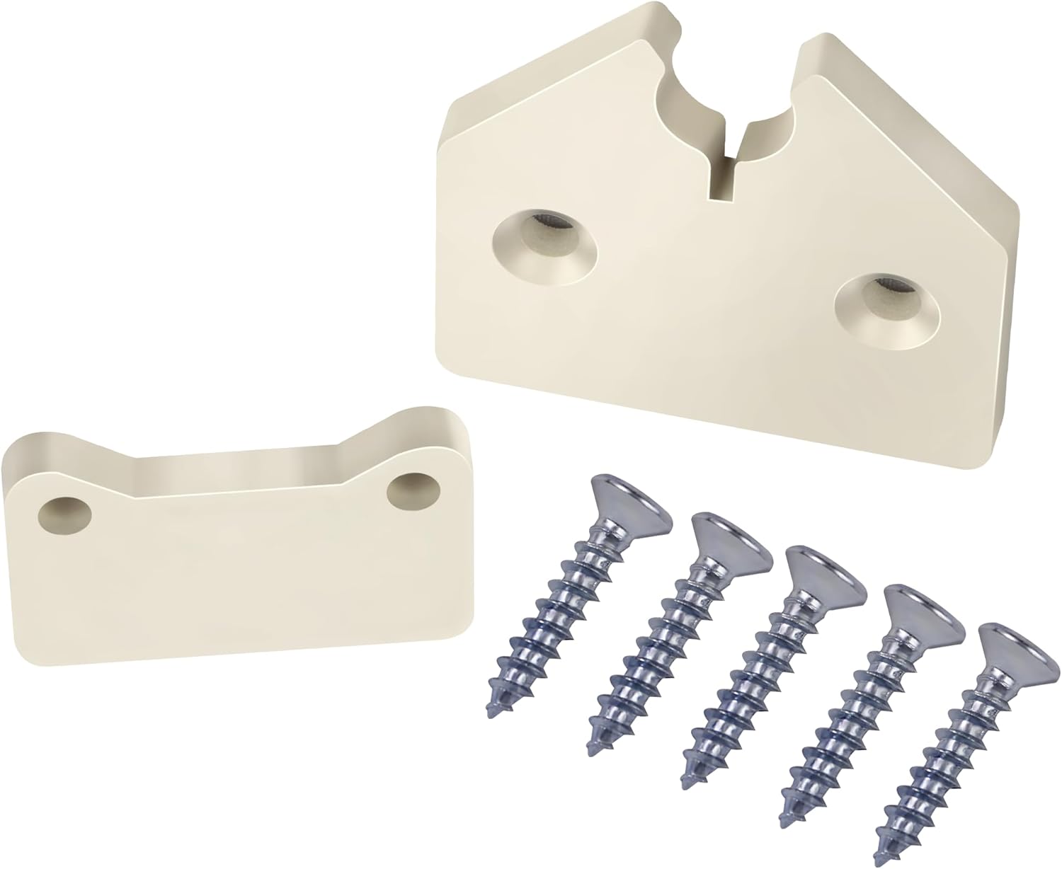 Heavy Duty Nylon Construction Sun Visor Repair Kit (Beige) Compatible with Dodge RAM 1500 Trucks 2019 2020 2021 2022 2023 2024(2set)