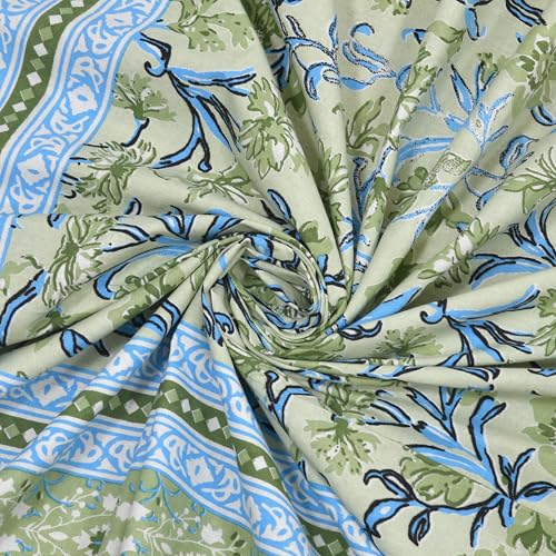 Image of Skin Friendly bedsheet Double Size Bed Cotton bedsheets for Double Size Bed, 1 Double Size bedsheet Cotton with Pillow Cover Set of 2 | 240 TC Soft Bed Sheet Double Size