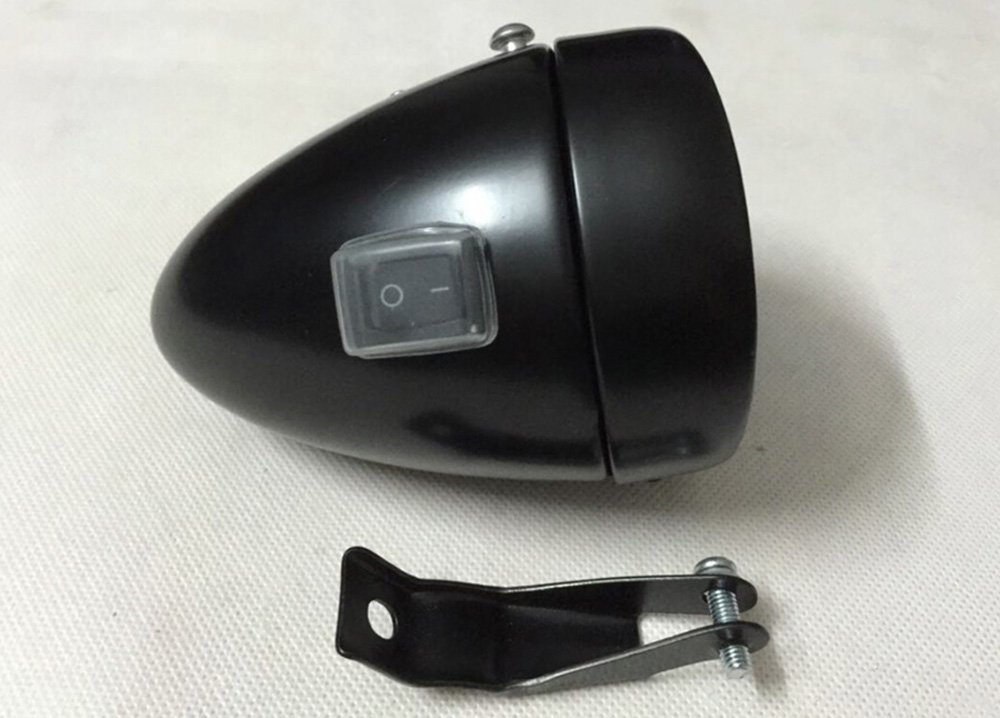 Amazon.com : GOODKSSOP Black Bright 6 LED Metal Shell Front Light