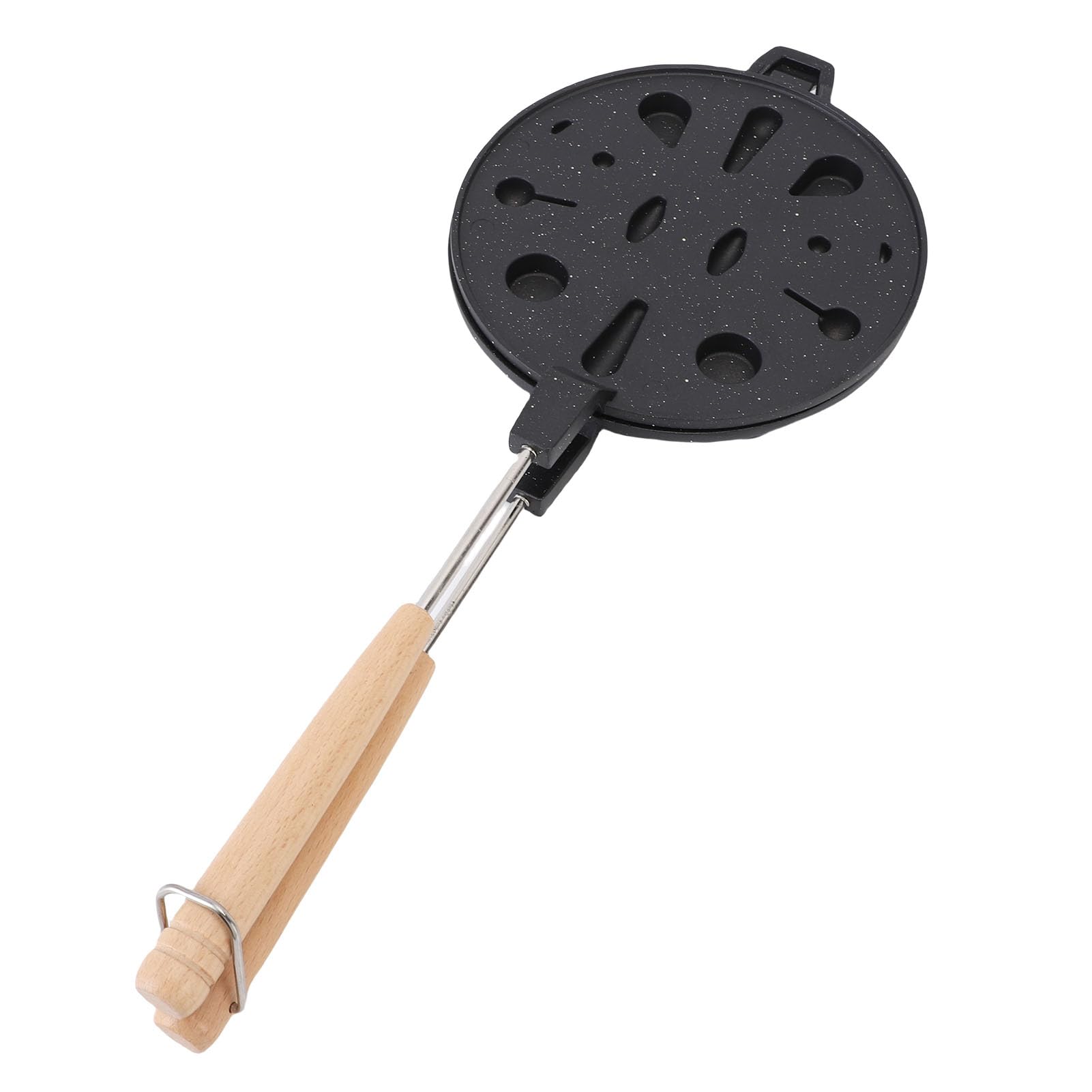 Outil de cuisson de cuisine pour gâteaux en noyer à partager en famille sur le gaz