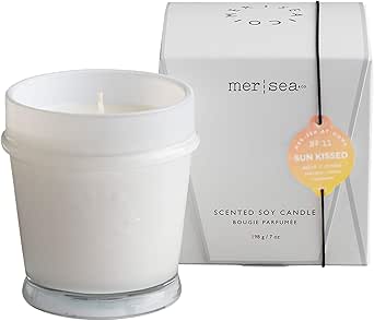 Mer Sea Luxury Scented Candle - Sun Kissed, 7 Oz