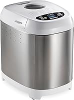 Hamilton Beach 29987 Artisan Bread Maker - 2lb Digital Machine, 14 Settings, Gluten-Free, White/Stainless Steel