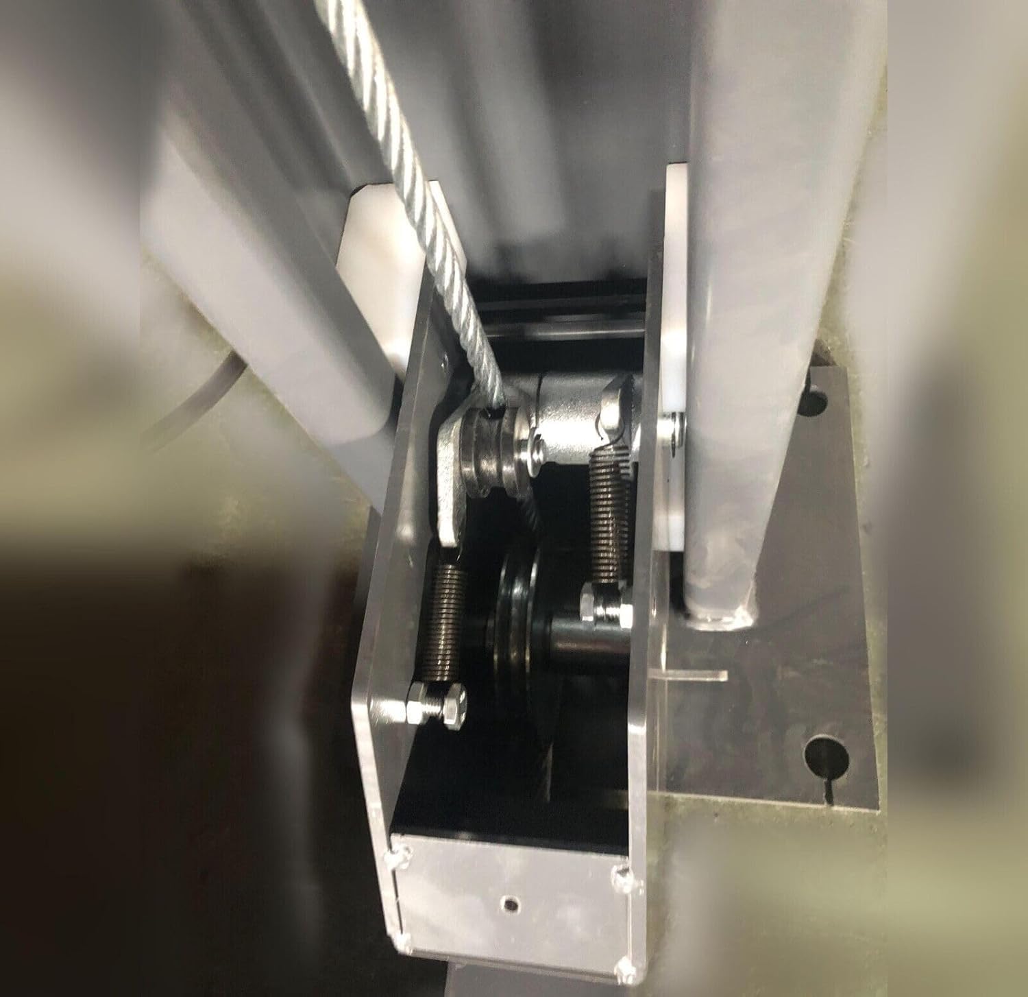 8500 lbs Four Post Parking Lift, 110V Heavy Duty 4 Post Lift w/Caster, Suit for Workshop, Maintenance Shop 3 Year Warranty