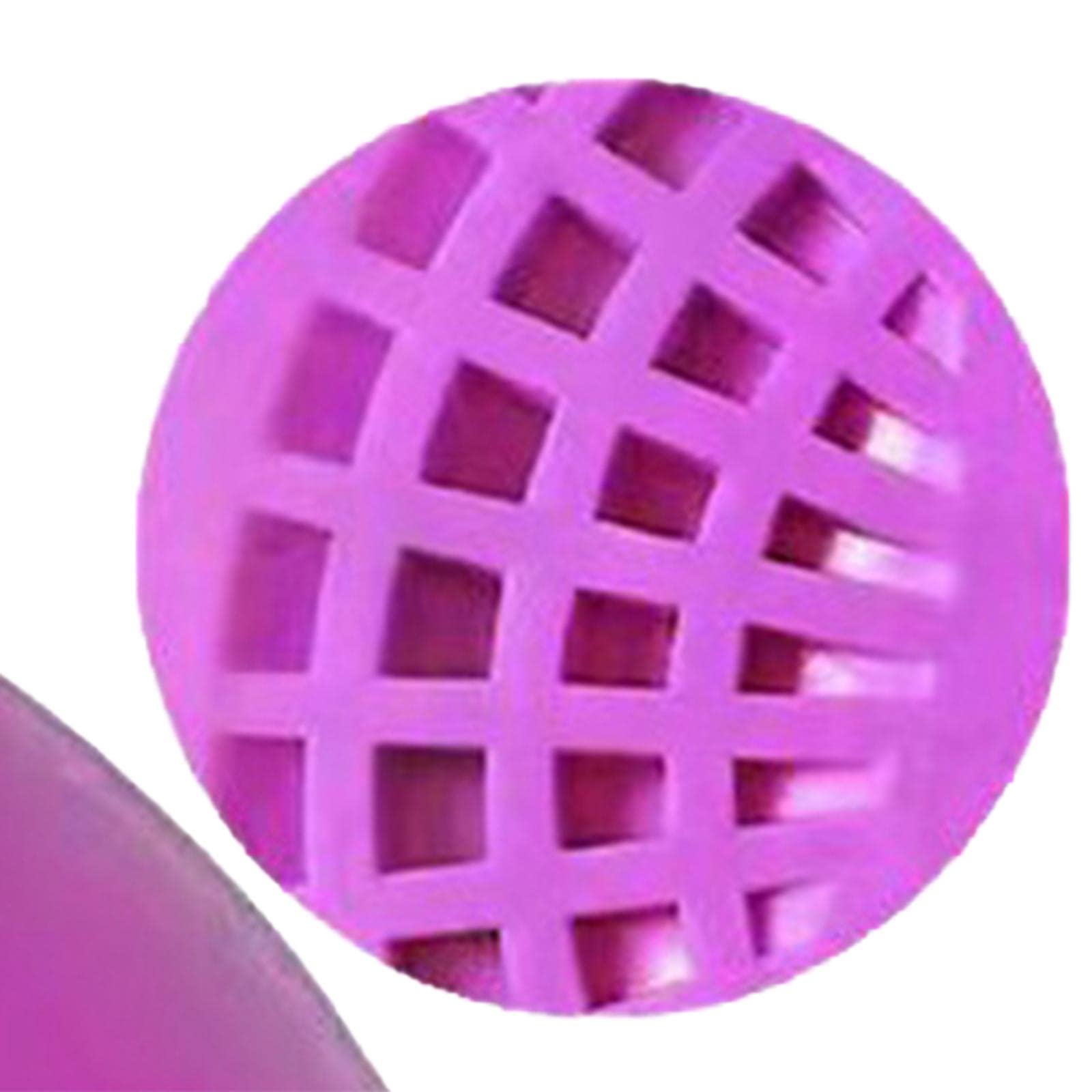 Milageto Suave Masaje Cara Almohada, Silicona Cabeza Cuna Cojín Facial para Masaje, Almohada de Masaje, Viajes, Mujeres, púrpura