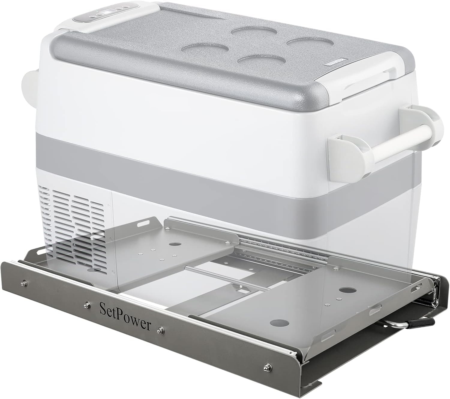 SetPower Slide Mount for AJ Series Car Refrigerator Portable Freezer, Designed for SetPower AJ30, AJ40, AJ50 Electric Cooler