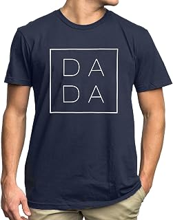 MNLYBABY Dad Shirts for Men Funny DADA Letter Print Graphic Tshirts Father Daddy Papa Gifts Tee Tops