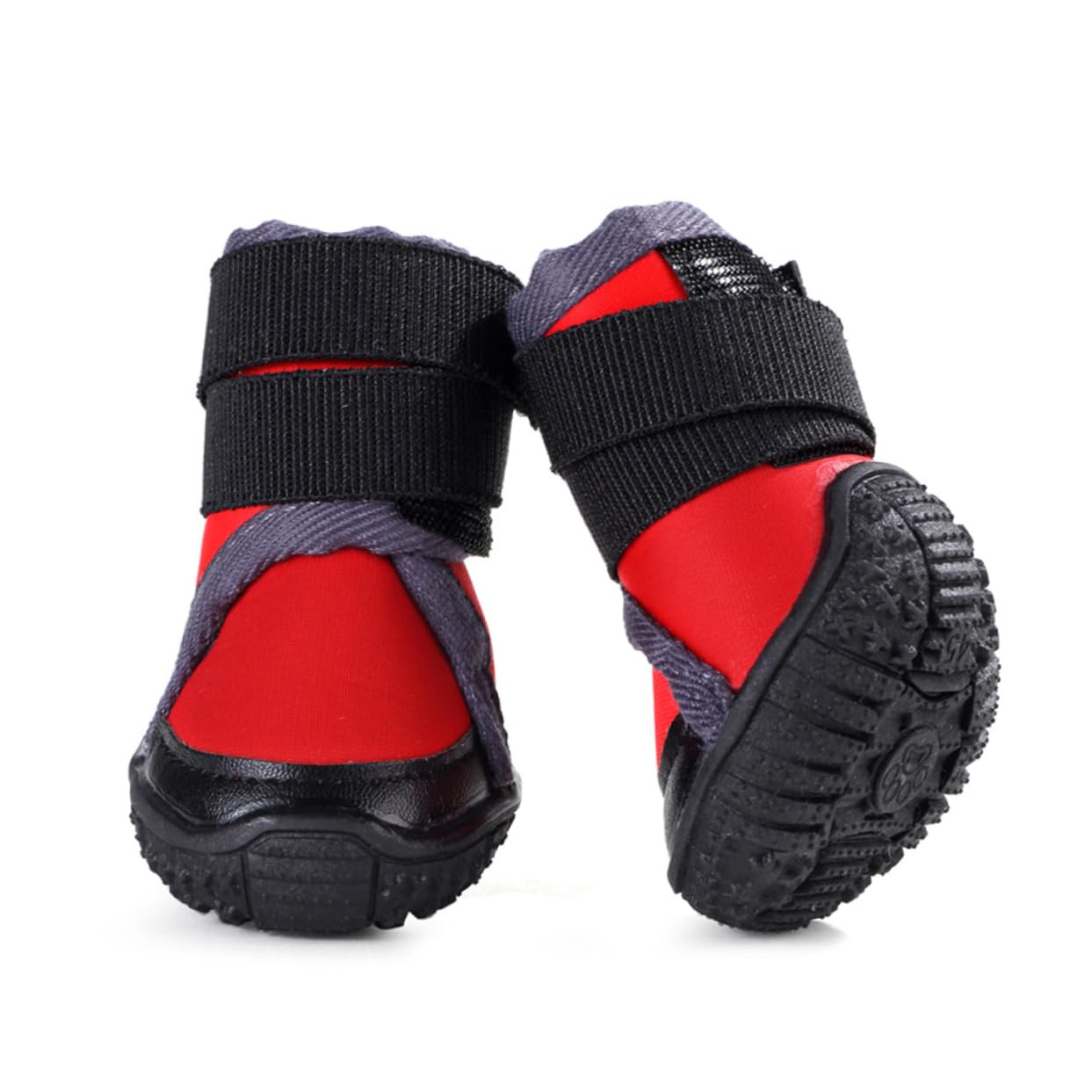 Housoutil Hundeschuhe für Draußen, rutschfeste Pet Schuhe, 4 Stück