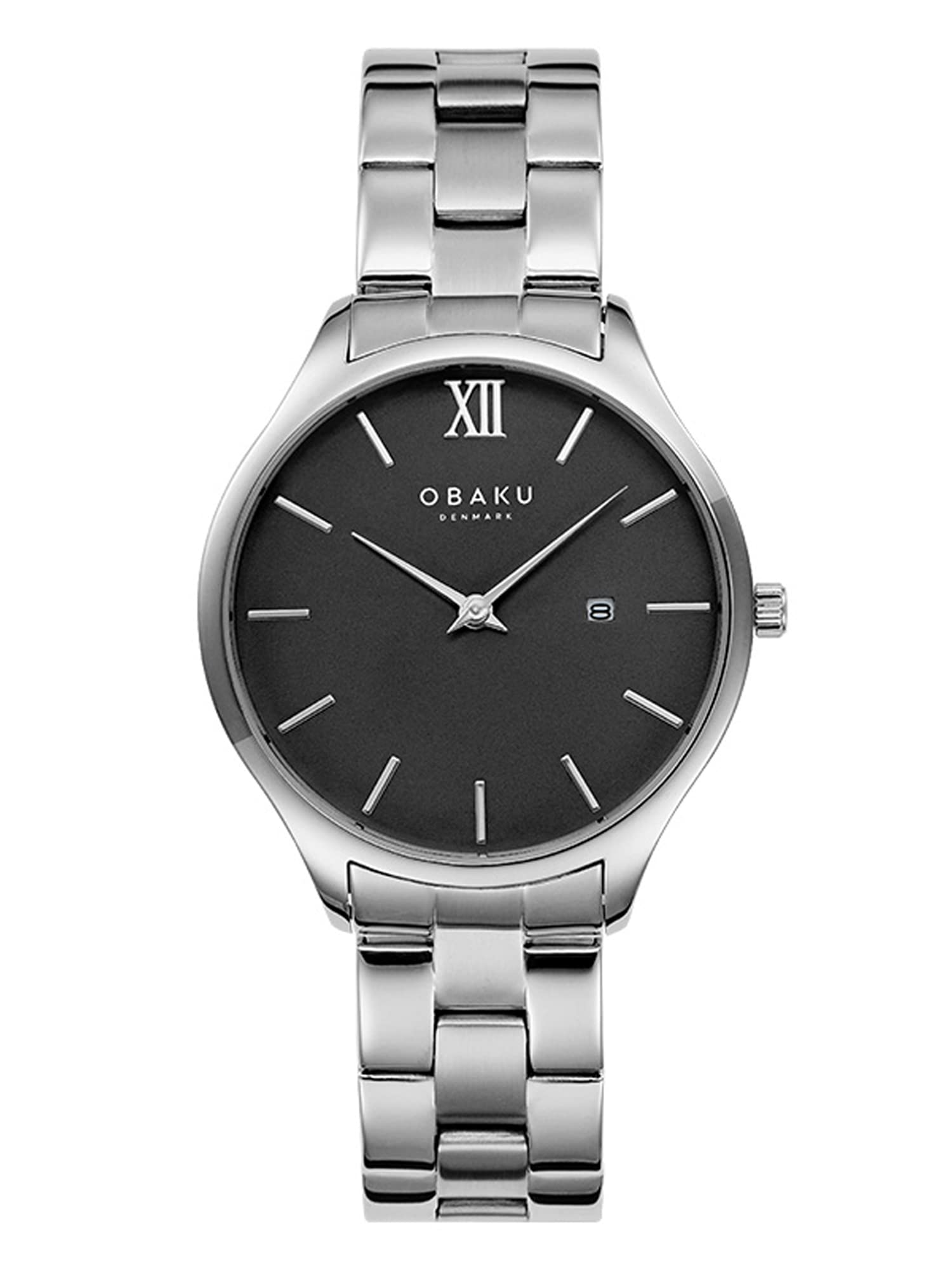 Obaku Vibe Lille Stone Analog Gray Dial Womens Watch-V266LDCJSC (B0B2MX22V2) Amazon Price History, Amazon Price Tracker