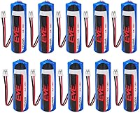 Vista 1 de 10pcs ER14505 batería de litio AA batería 3.6 voltios AA batería de litio 2700mAh con conector 2.0