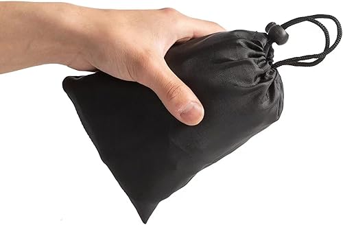 Miniatura 7 de Almohada inflable de viaje, soporte para el cuello para viajes, aviones, automóviles y oficinas con bolsa de transporte compacta, funda lavable de