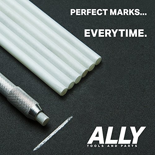 ALLY Tools Round Soapstone Holder with 7 Round Professional Quality Soapstone Pens for Welding and Welders Perfect for Making Removable Markings on Steel, Aluminum, and Cast Iron - Thumbnail 3