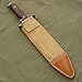 Windlass US Model 1917 Bolo Knife – Heavy Duty High Carbon Steel Full Tang Blade with Wood Grip & Type 1 Scabbard