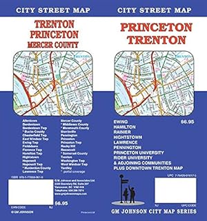Princeton / Trenton, New Jersey Street Map