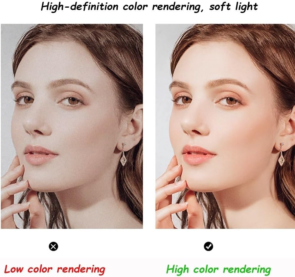 Dimmable 3 Colors Makeup Bathroom Mirrors for Wall, Half Moon Decorative Mirror with Touch Switch, Anti-Fog, Lighted Mirror for Living Room, Bedroom 20*40IN ( Color : Left cut , Size : 40*80CM/