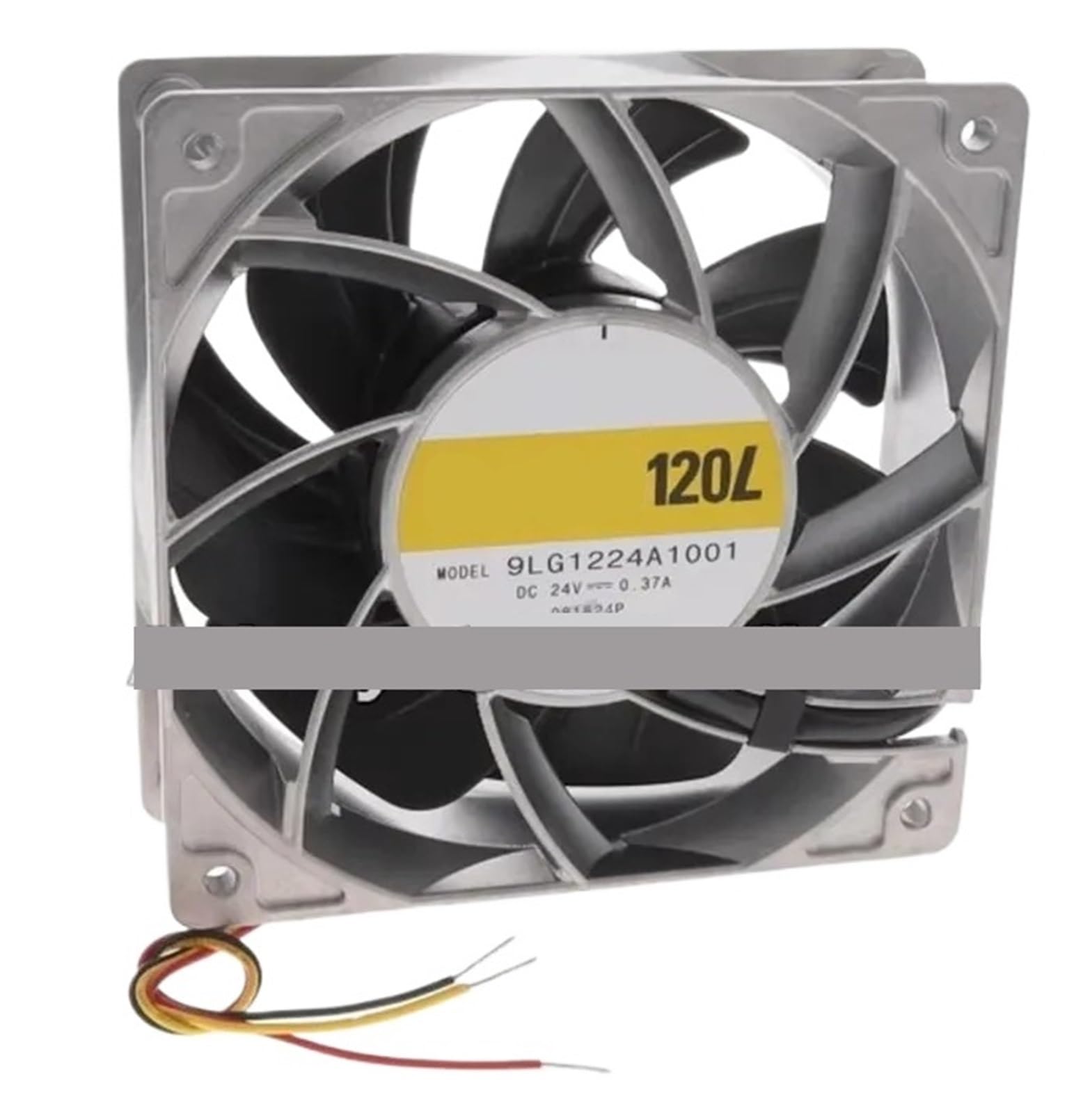 Ventilateur 24VDC 120X120X38mm 9LG1224M1001 extracteur d air pour armoire technique