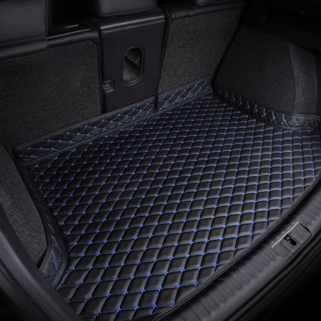 ZDDFCVB Car Boot Mat Liner for Porsche Taycan Cross Turismo (Y1A) 2021-2025, Waterproof Anti-Scratch Non-slip, Pet Friendly Carpet Pad, Interior Accessory,F