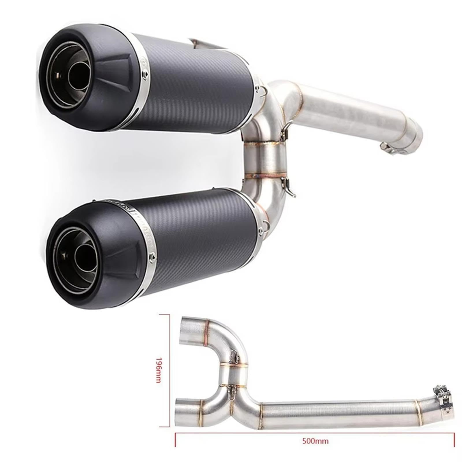 Tubo De Escape Motocicleta para FZ6S para FZ6N