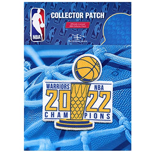 2022 Basketball Finals Champions Golden State Warriors Bold Trophy Patch