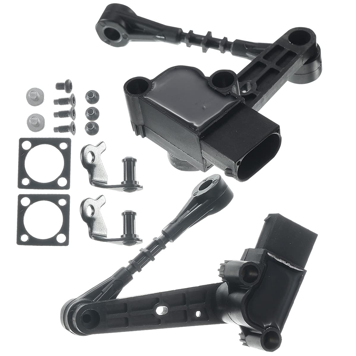 Frankberg 2x Sensores de altura Suspensión neumática Eje delantero izquierdo derecho para R-a-n-g-e R-o-v-e-r Sport LS L320 2005-2009 LR020474