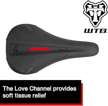 Amazon | WTB Silverado 265 ミディアムスチールブラックサドル - 快適