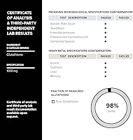 Vista 7 de Toniiq Cápsulas de glutatión de ultra alta resistencia – Fórmula concentrada de 1000 mg – 98% más altamente purificadas y biodisponibles