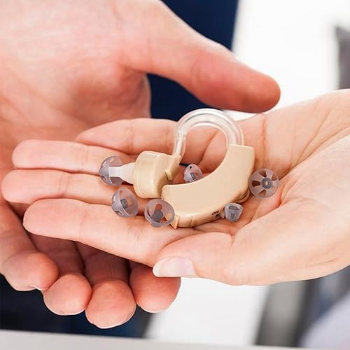 Miniatura 5 de Paquete de 12 cúpulas de audífonos grandes, medianaspequeñas de 0.390.23 pulgadas, audífonos de silicona, kits de repuesto para resound Sure Fit