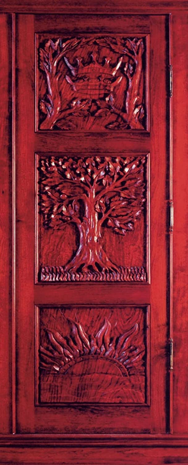 Tulup Autocollant De Porte 95x205 cm Papier Peint Auto-Adhésive - Bois