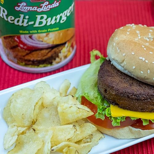Miniatura 2 de Loma Linda® Hamburguesa Redi-Burger (15 oz/425 g) Paquete de 12 unidades