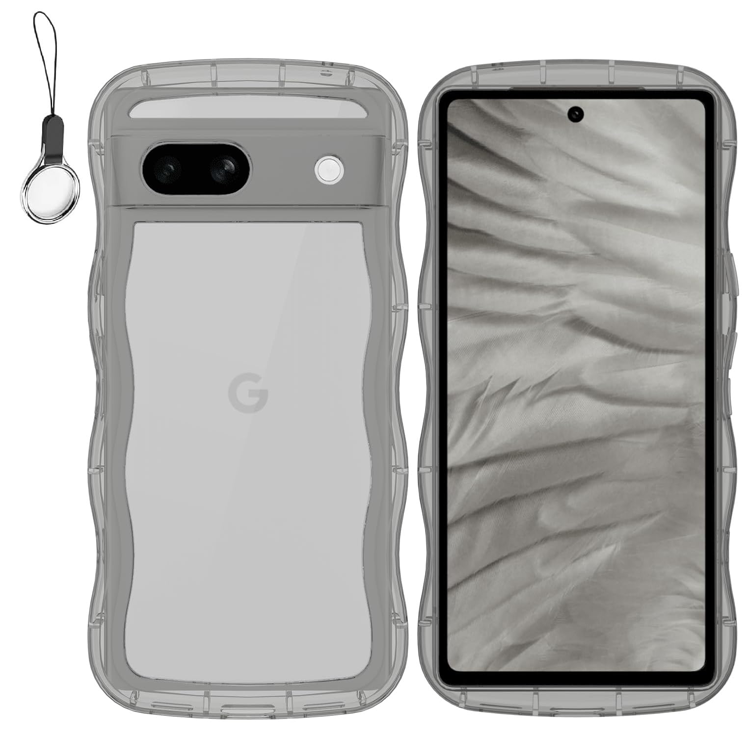 Amazon.co.jp: QAZWERT Google Pixel 6A ケース ウェーブ ピクセル 6A