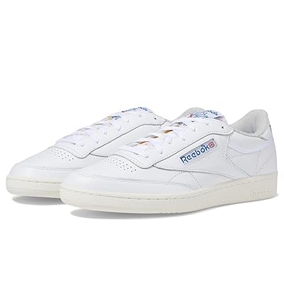 Reebok Lifestyle Club C 85 Vintage Athletic Shoes White/Chalk/Vector Blue
